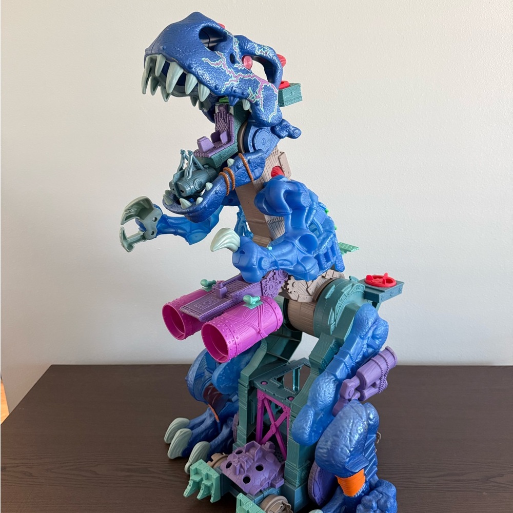 IMAGINEXT ULTRA T-REX ice Dinosaur Toy Huge 32” Tall  Adjustable Untested - Picture 2 of 6